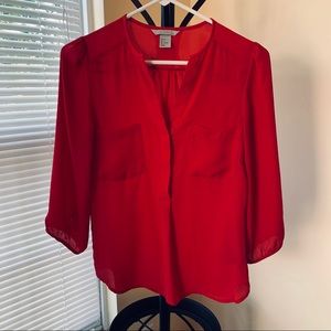 Red Blouse